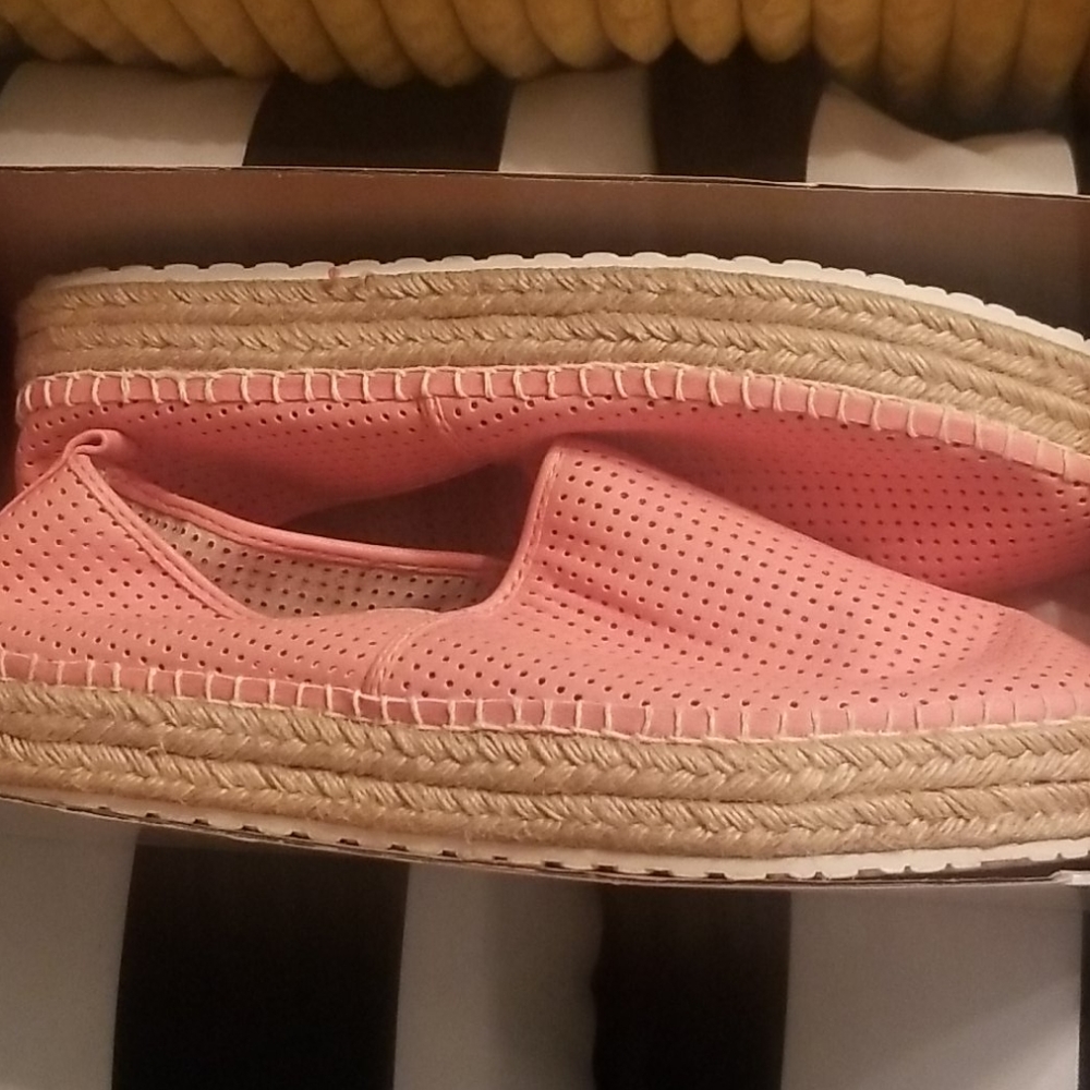 Peach Steve Madden Loafers Espadrilles